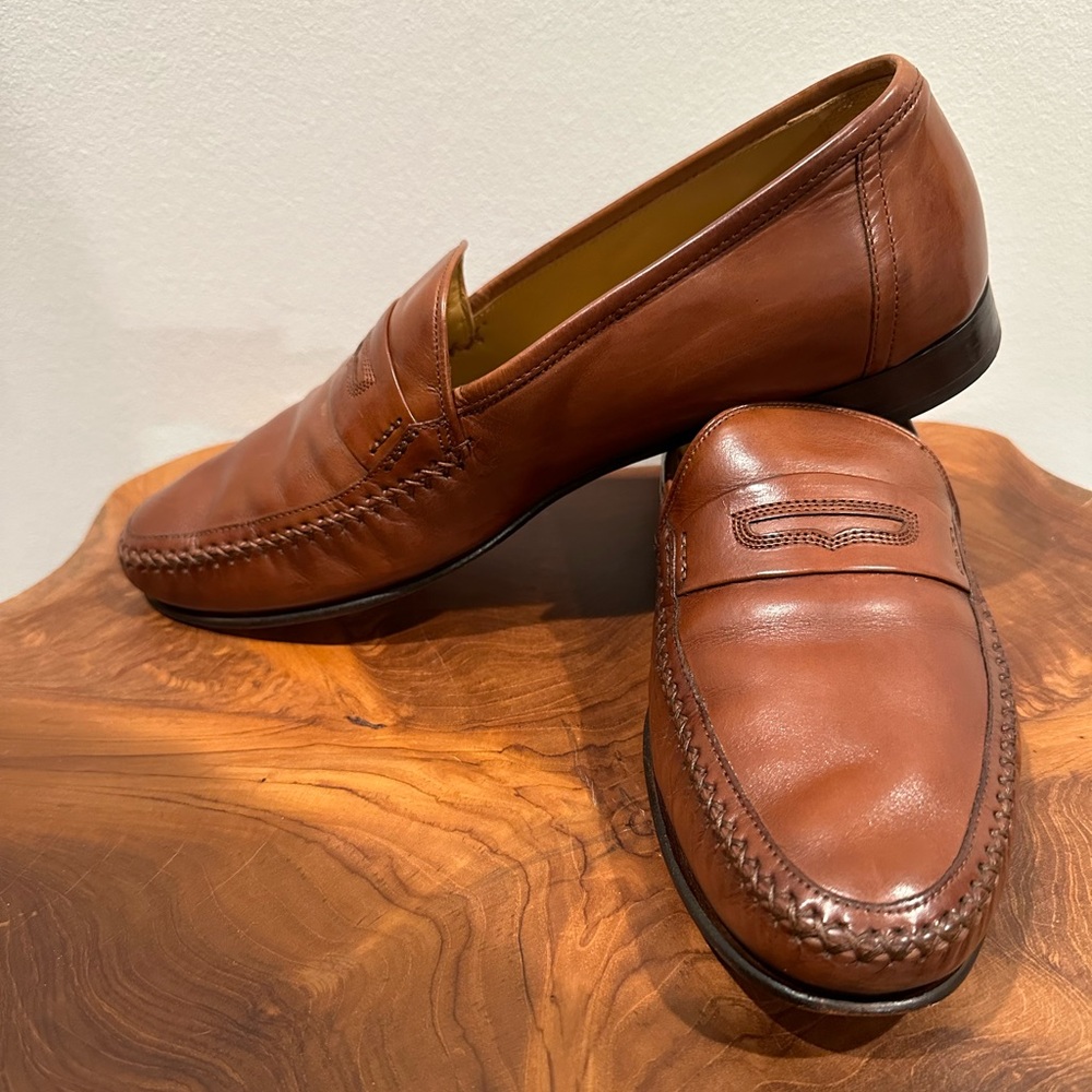 JOHNSTON & MURPHY MEN’S HUDSPETH PENNEY LOAFERS SIZE: 11M (US) S/N:59-10152